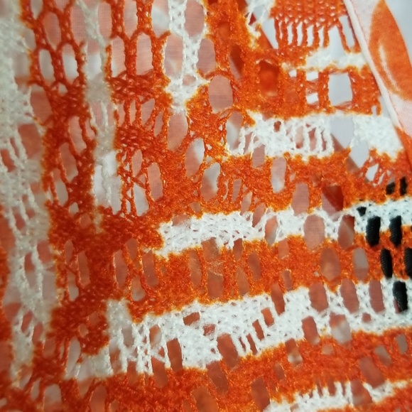 The Limited "S" sheer/knit shortsleeve blouse - Picture 4 of 5